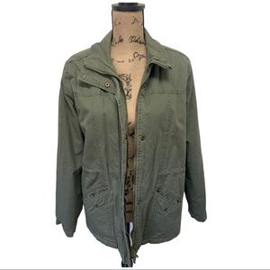 Charlotte Russe Army Green Jacket
